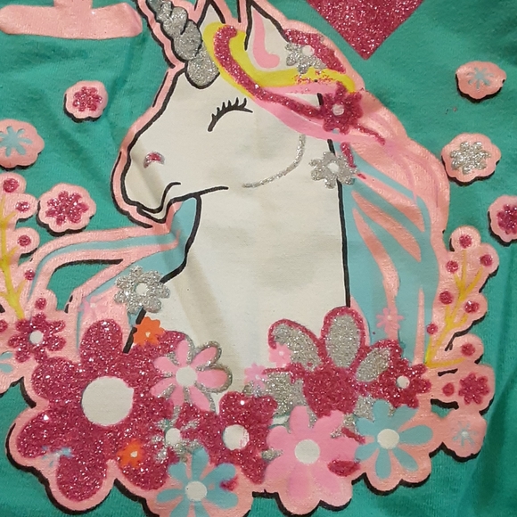 3@$12. Real Love unicorn shirt size 3t - Picture 3 of 3